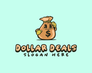 Dollar - Dollar Money Bag logo design