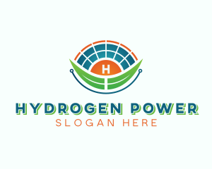 Solar Power Panel logo design