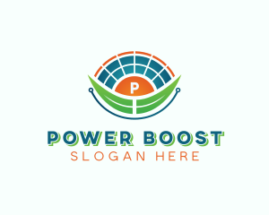 Solar Power Panel logo design