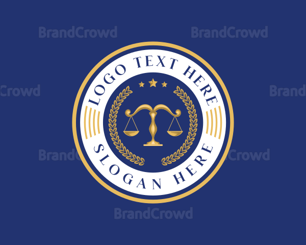 Legal Law Scale Logo