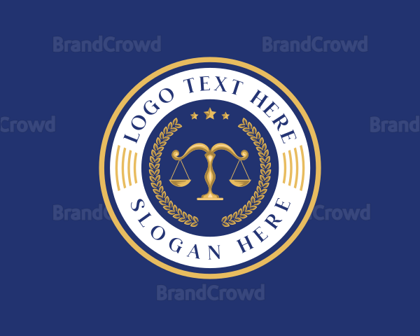 Legal Law Scale Logo