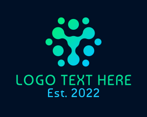 Robot - Software Media Data logo design