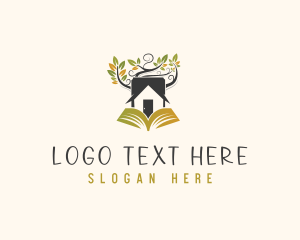 Tree - Book Tree House logo design