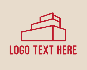 Container - Warehouse Real Estate logo design