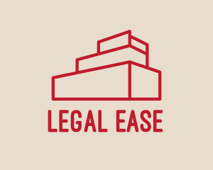 Storage House - Warehouse Real Estate logo design