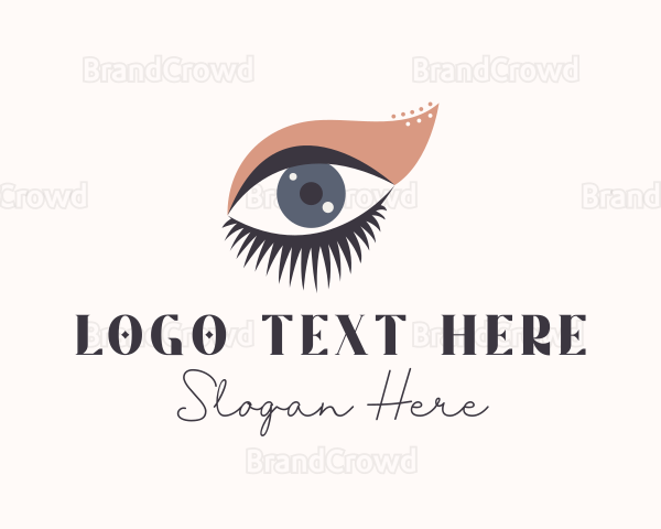 Lady Eyelash Beauty Logo