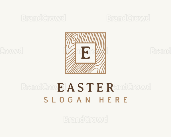 Wooden Carpentry Woodwork Logo