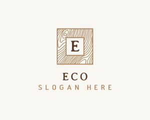 Wooden Carpentry Woodwork Logo