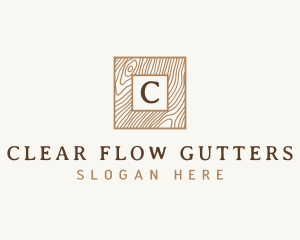 Wooden Carpentry Woodwork logo design