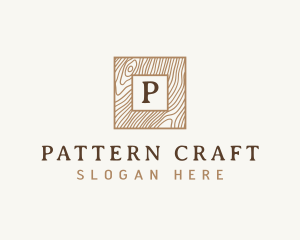 Wooden Carpentry Woodwork logo design