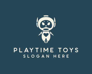 Toys - Heart Robot Tech logo design