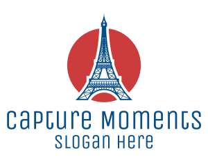 French Patisserie - France Eiffel Tower logo design