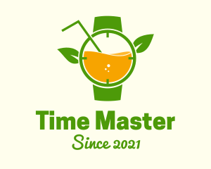 Healthy Juice Time logo design