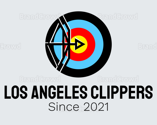 Archery Arrow Target Logo