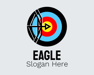 Archery Arrow Target  Logo