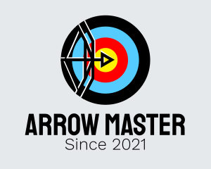 Archery Arrow Target  logo design