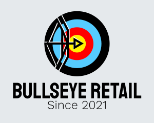 Target - Archery Arrow Target logo design