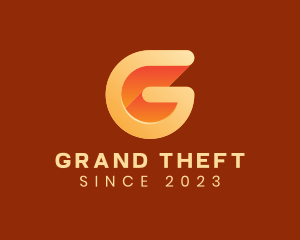 Startup - Orange Letter G logo design
