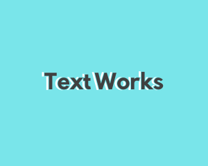 Text - Generic Grey Text logo design