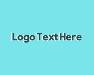 Generic Grey Text Logo