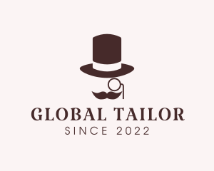 Vintage Tailoring Gentleman logo design