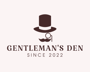 Vintage Tailoring Gentleman logo design