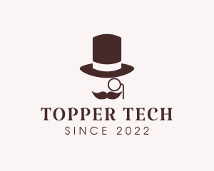 Topper - Vintage Tailoring Gentleman logo design