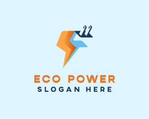 Renewable - Lightning Plug Energy logo design