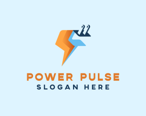Energy - Lightning Plug Energy logo design