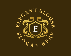 Royalty Shield Elegance logo design