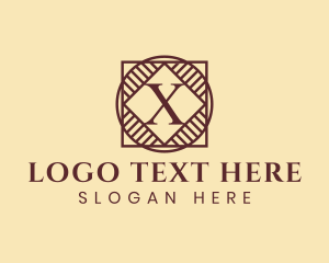 Shop - Stylish Elegant Business Letter X logo design