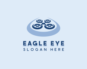 Surveillance - Drone Camera Surveillance logo design