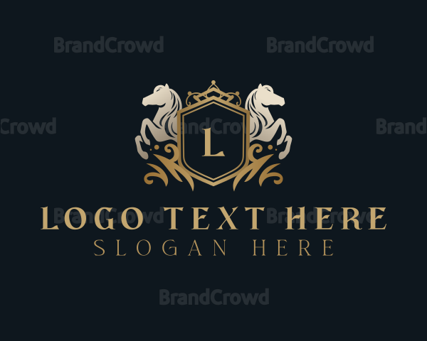 Luxury Horse Royal Logo