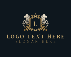 Boutique - Luxury Horse Royal logo design
