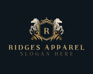 Luxury Horse Royal logo design