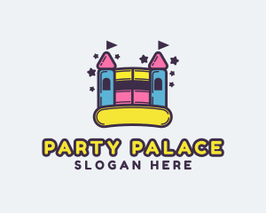 Kiddie Bounce Castle logo design