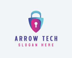 Cybersecurity Software Tech logo design