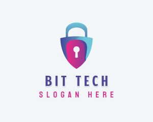 Cybersecurity Software Tech logo design