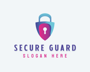 Cybersecurity Software Tech logo design