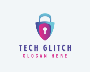 Cybersecurity Software Tech logo design