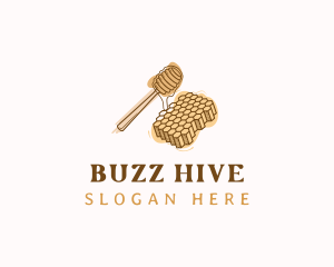 Sweet Honey Honeycomb logo design