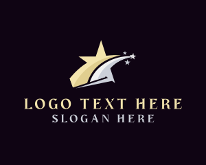 Event Planner - Shooting Star Swoosh Entertainment logo design