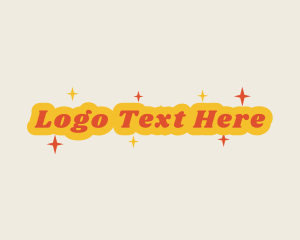 Retro - Retro Sparkling  Business logo design