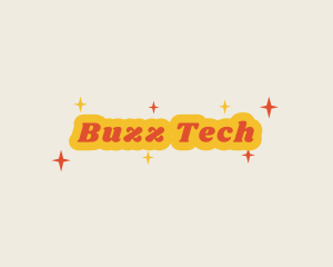 Retro Sparkling  Business logo design