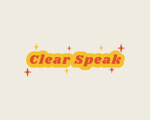 Retro Sparkling  Business logo design