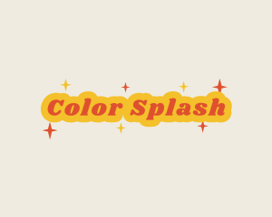 Retro Sparkling  Business logo design