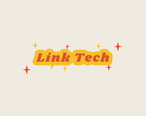 Retro Sparkling  Business logo design