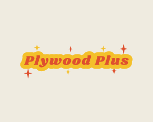 Retro Sparkling  Business logo design