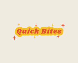 Retro Sparkling  Business logo design