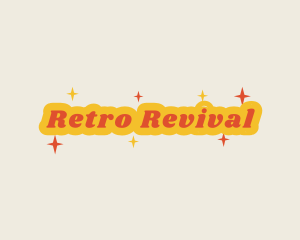 Retro - Retro Sparkling  Business logo design